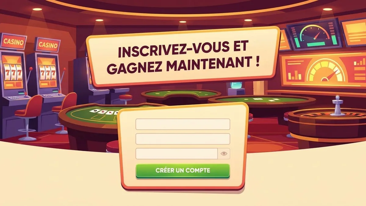 Inscription avec bonus